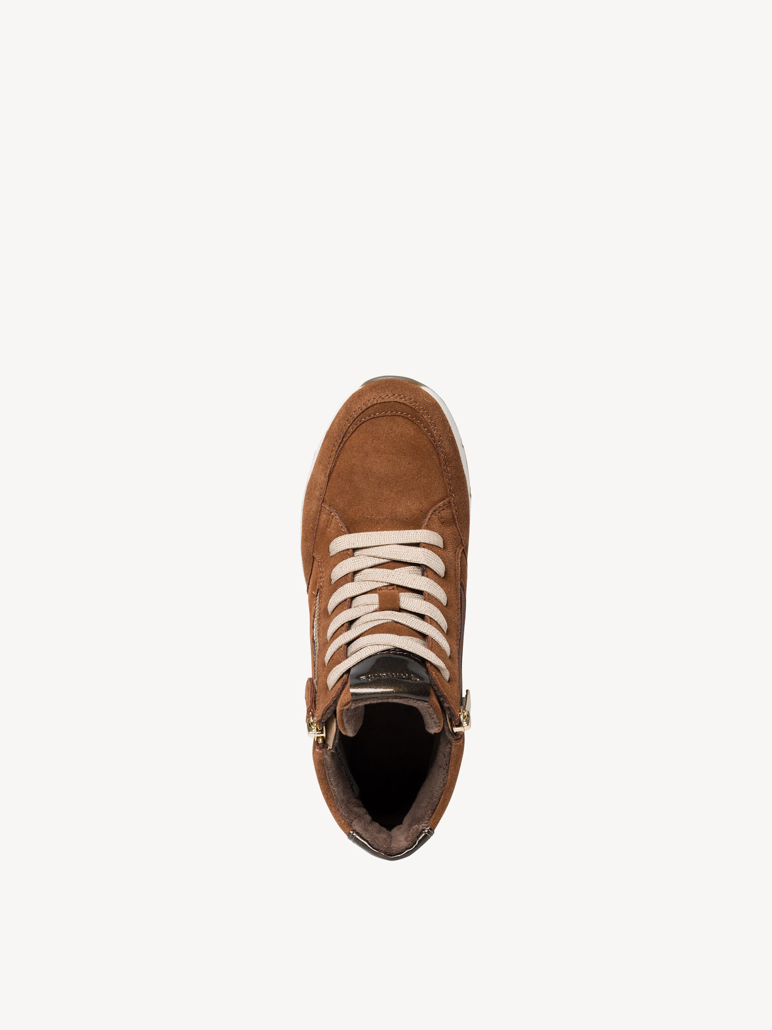 Basket en cuir - marron