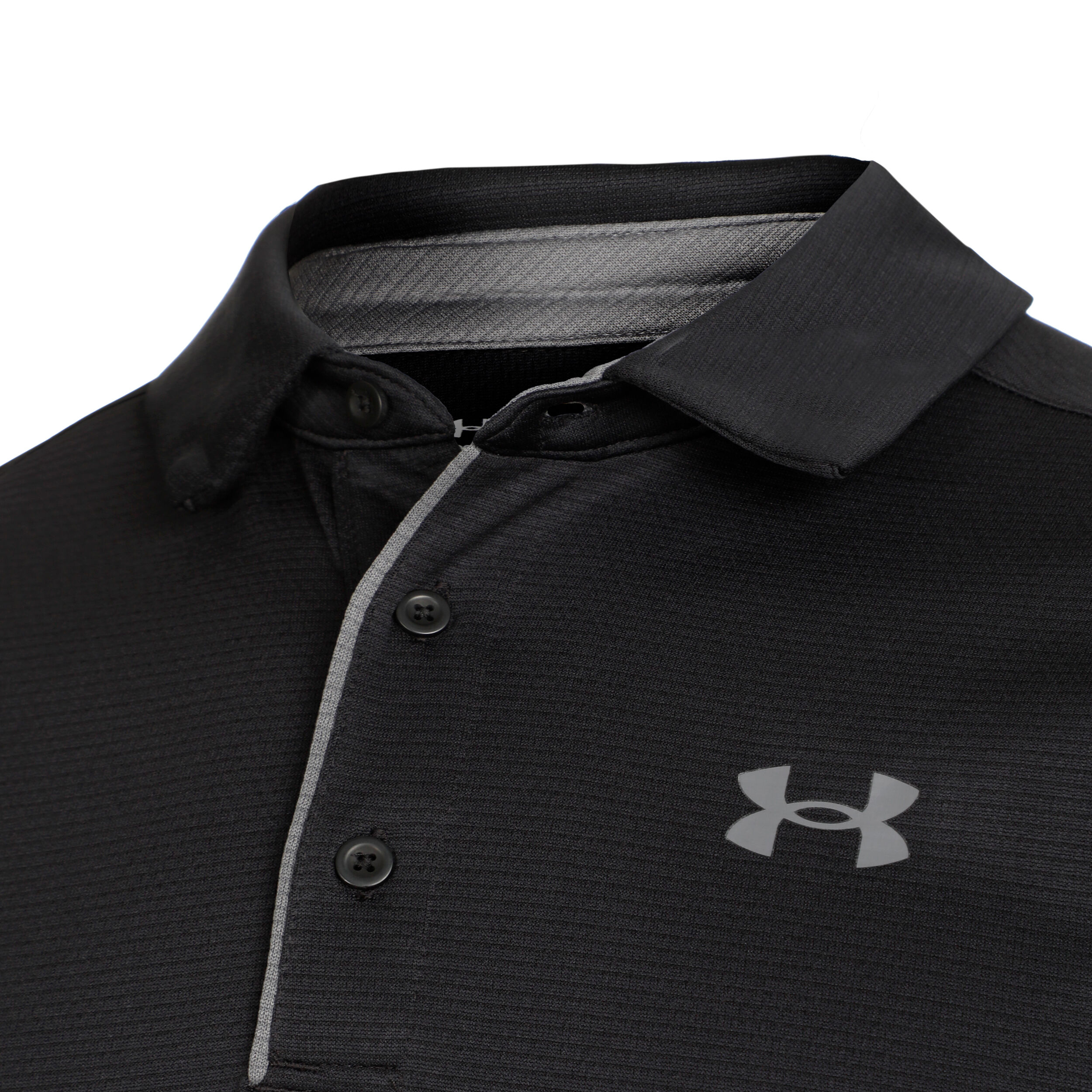 Tech Polo Herren - Schwarz, Grau