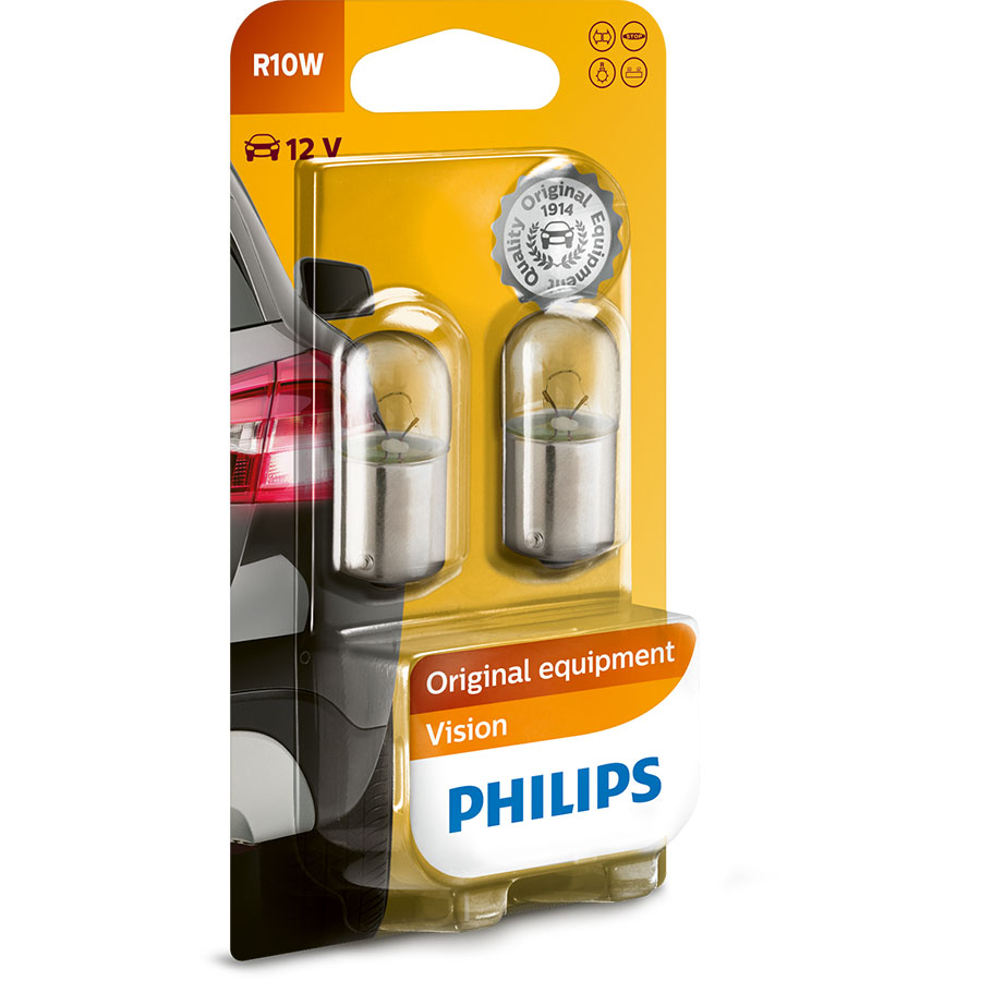 Philips R10W 12V 10W Glühlampe, 2 Stück - ATU