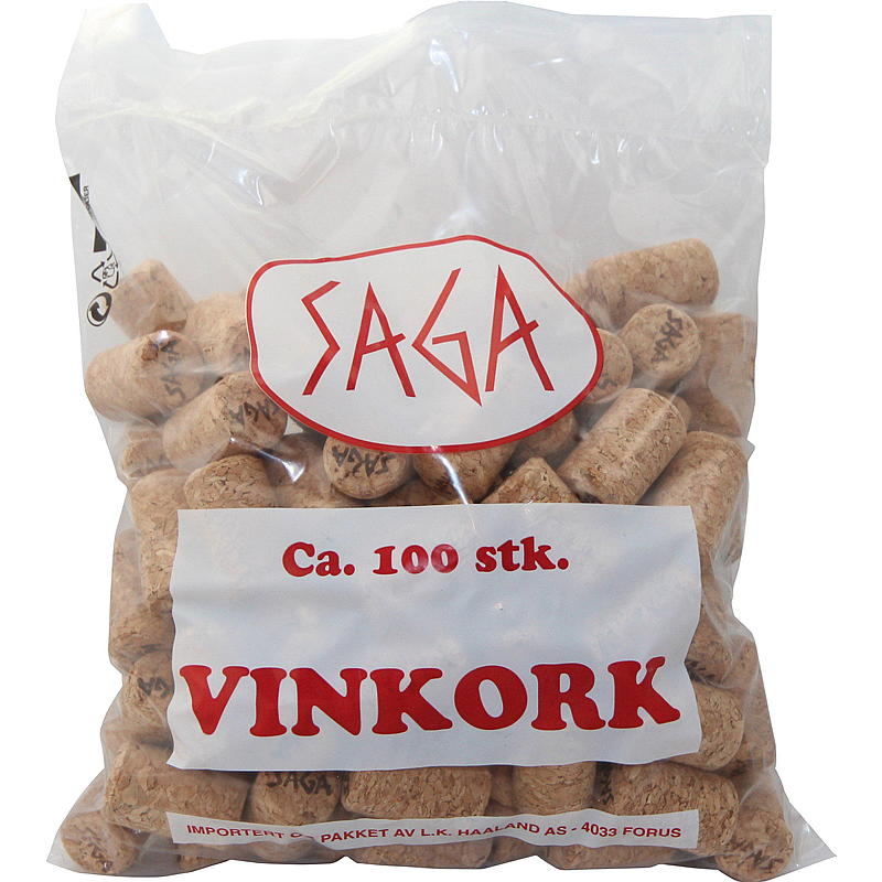Vinkork 100-pk Saga