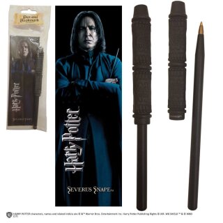 Harry Potter Kugelschreiber & Lesezeichen Snape
