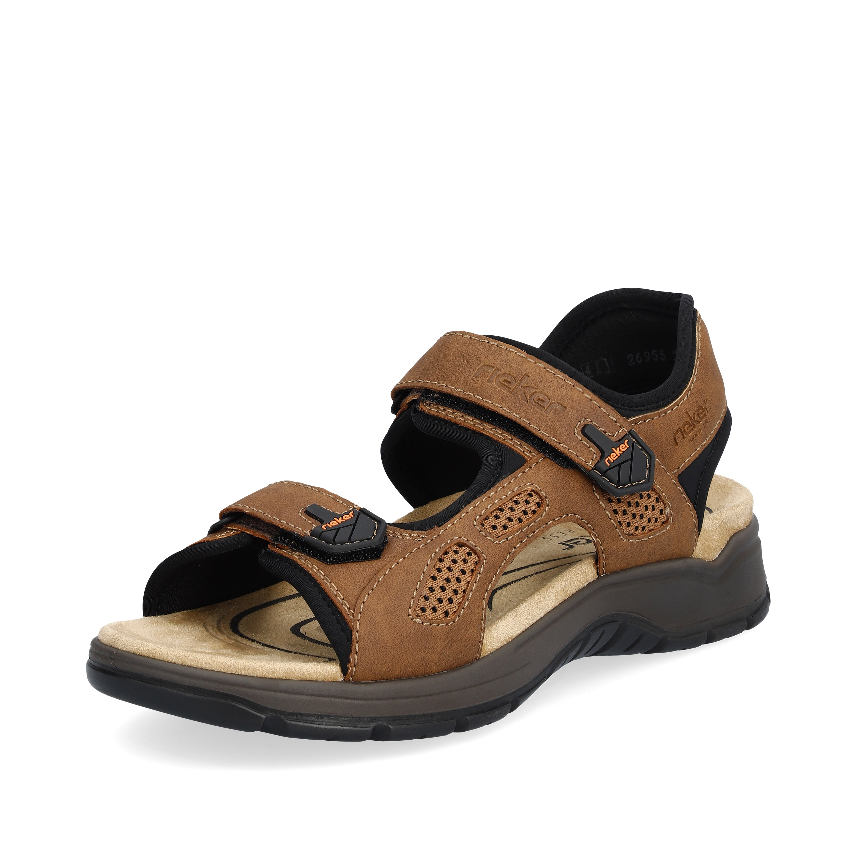 Rieker Herren Trekkingsandalen holzbraun