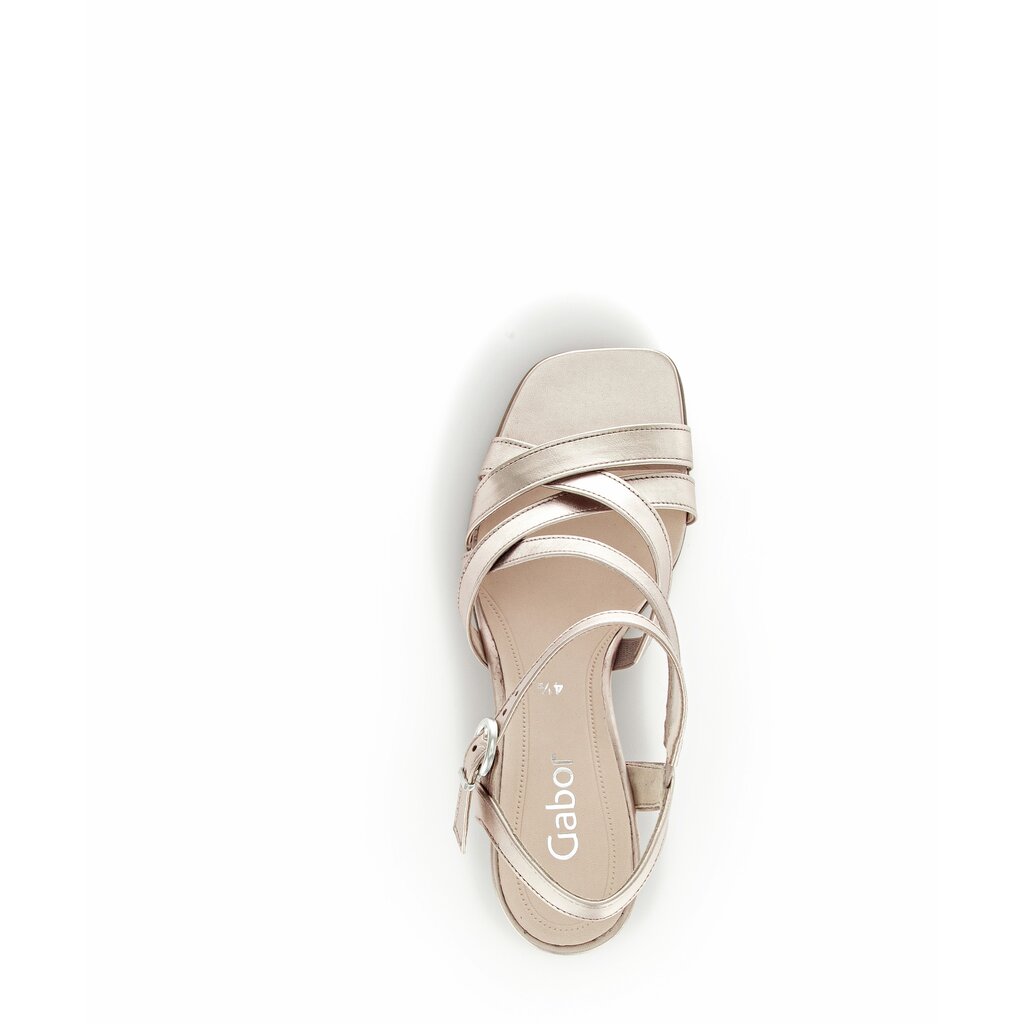 Gabor fashion Riemchensandale beige