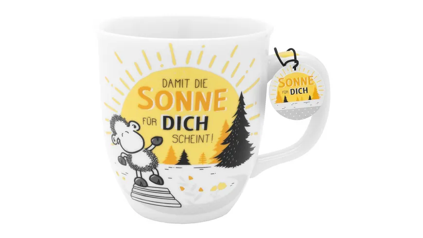 sheepworld Tasse »Damit die Sonne für Dich scheint!«