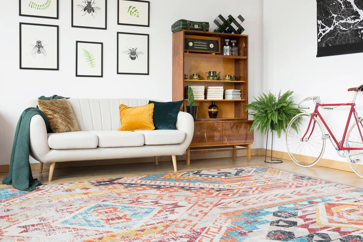 Arte Espina Teppich Multi / Orange 240cm x 330cm