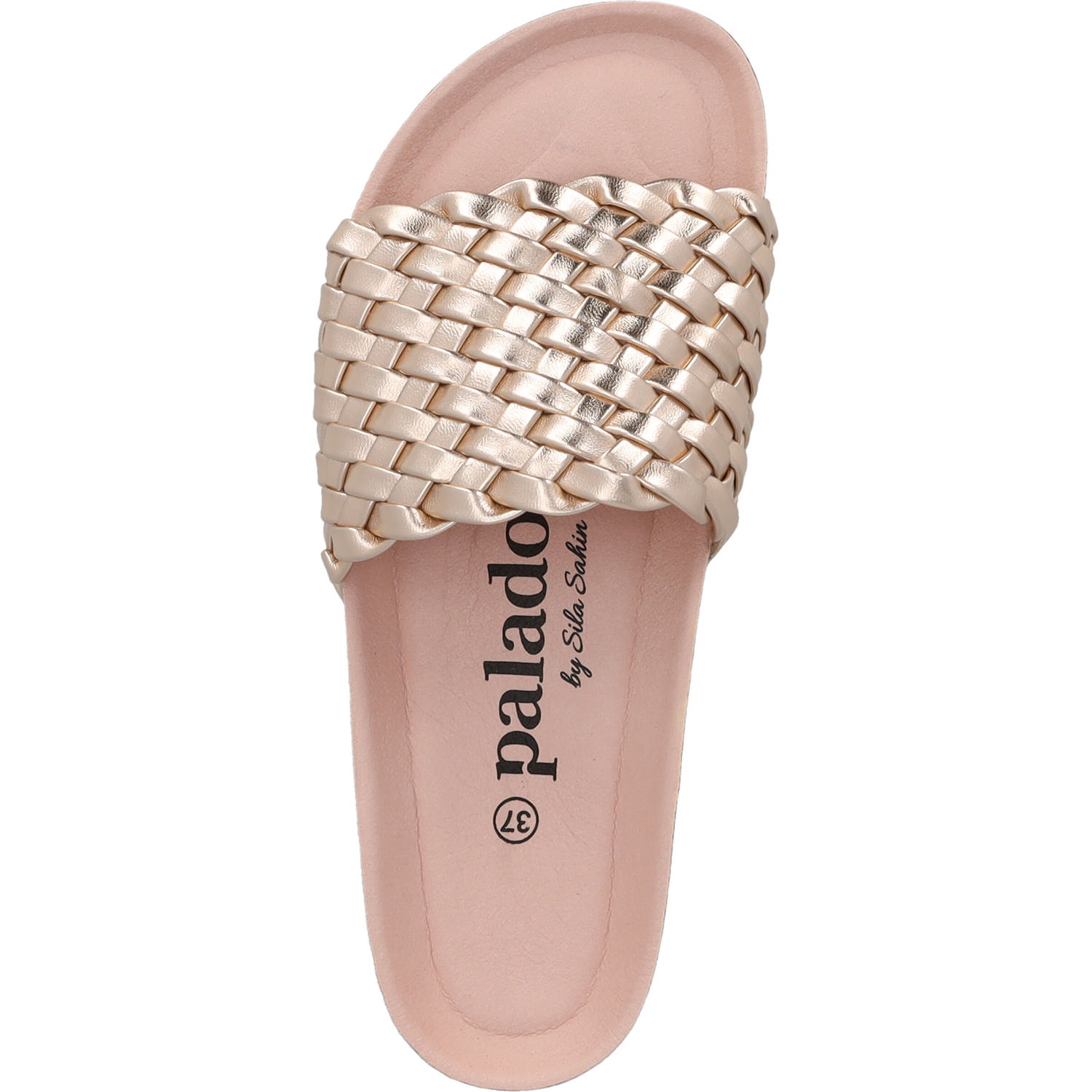 Palado Lerima by Sila Sahin, Pantoletten, Damen, Rosa Metallic