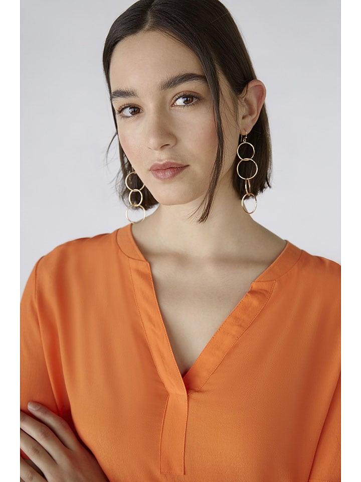 Oui Bluse in Orange günstig kaufen