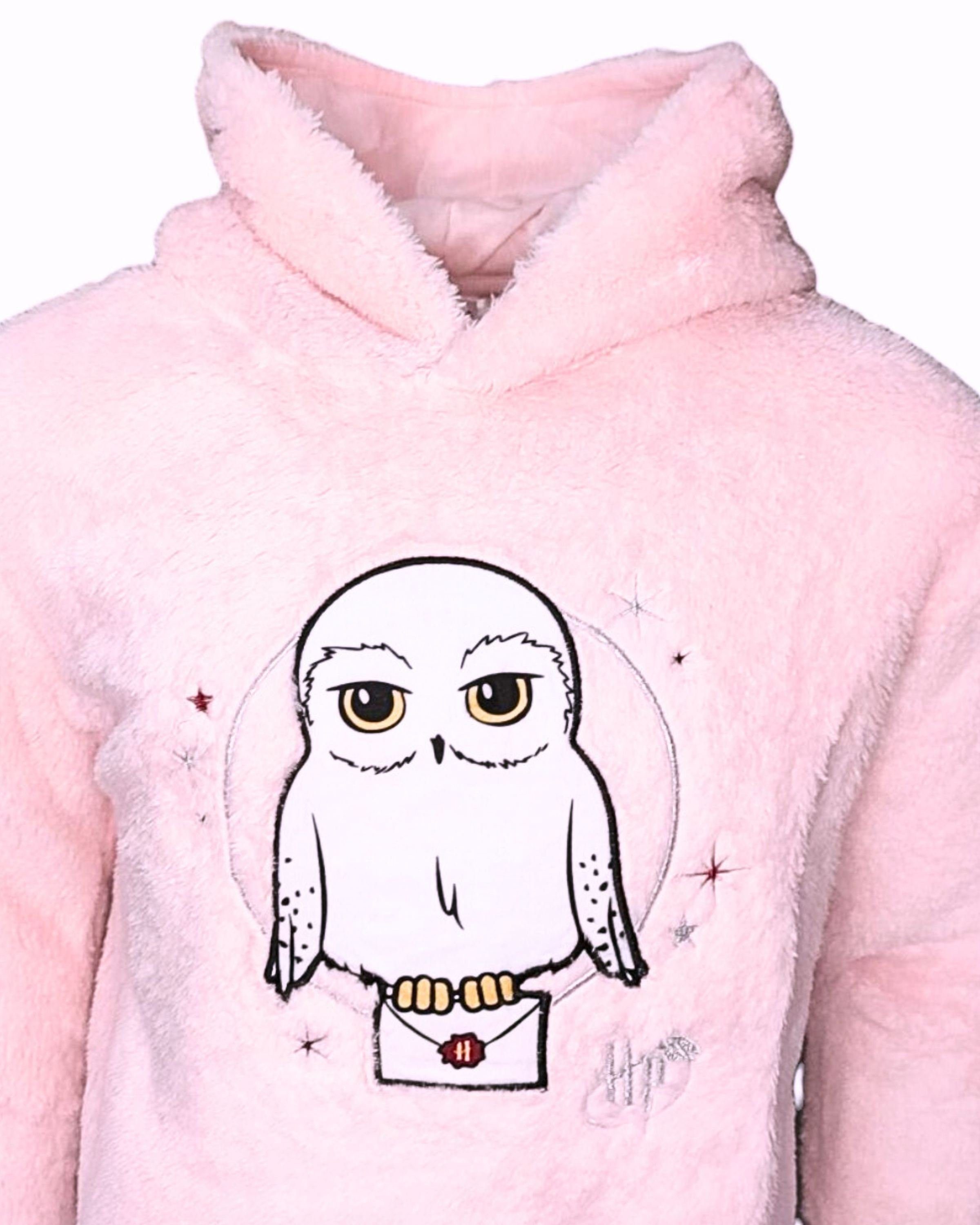 Harry Potter Hoodie Hedwig Mädchen Kapuzenpullover Fleece
