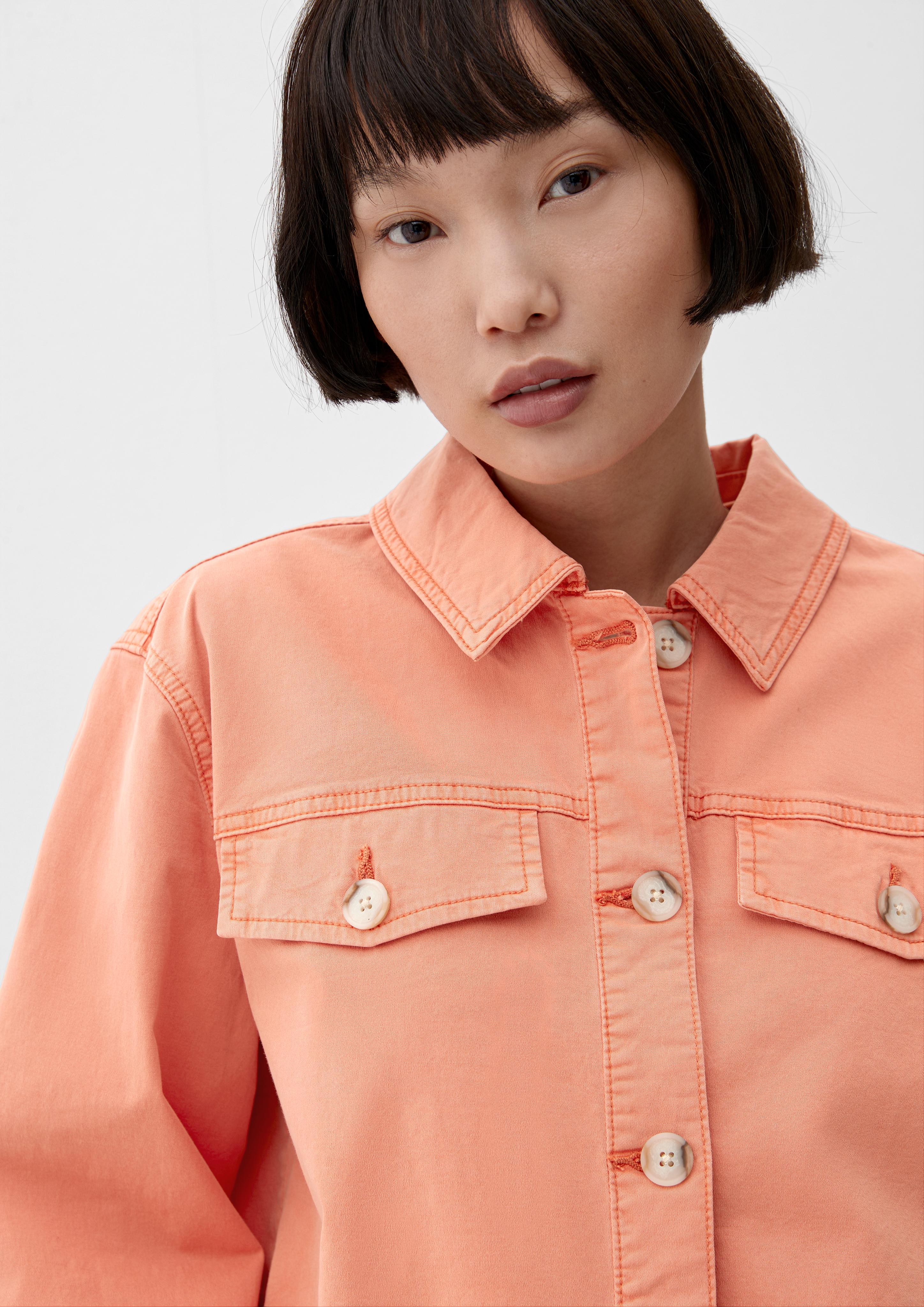 Hemdjacke im Boxy-Schnitt  2127854-2711
