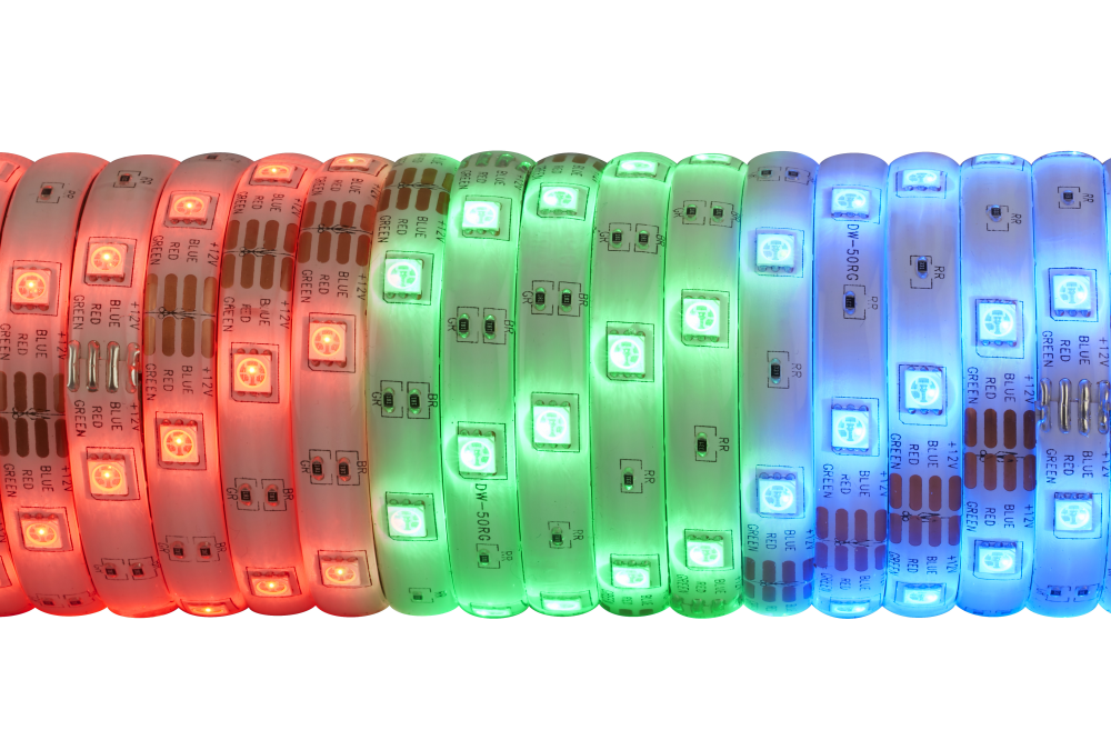 Flexband WiFi RGB-LED, 5m weiß