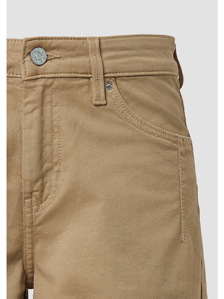 s.Oliver Jeans-Hose kurz in Braun günstig kaufen