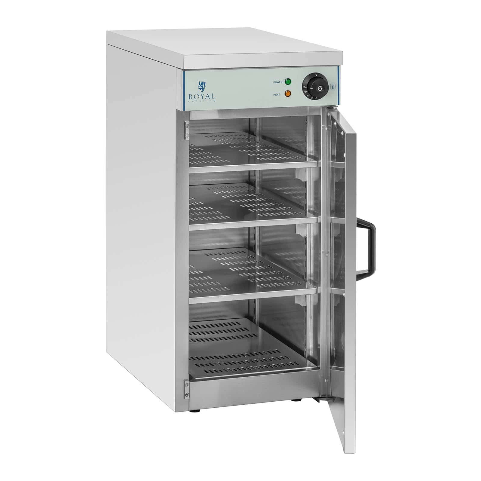 Royal Catering Tassenwärmer Tellerwärmeschrank Wärmeschrank Tellerwärmer Geschirrwärmer 800 Watt
