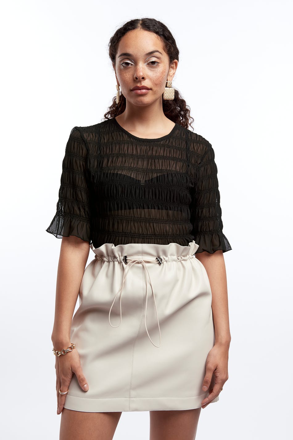 Milli smock top