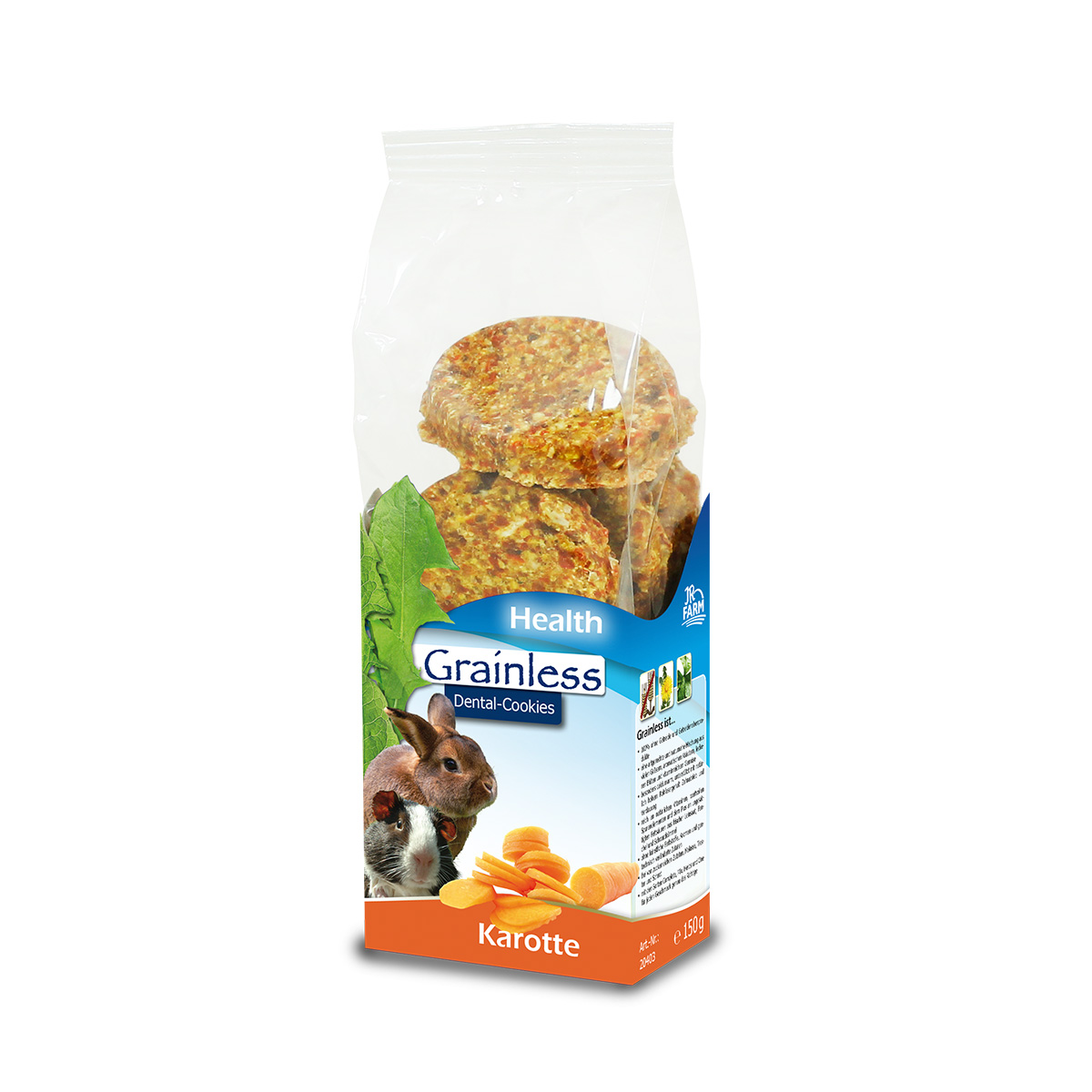 JR Farm Grainless Health Dental-Cookies Karotte 150g