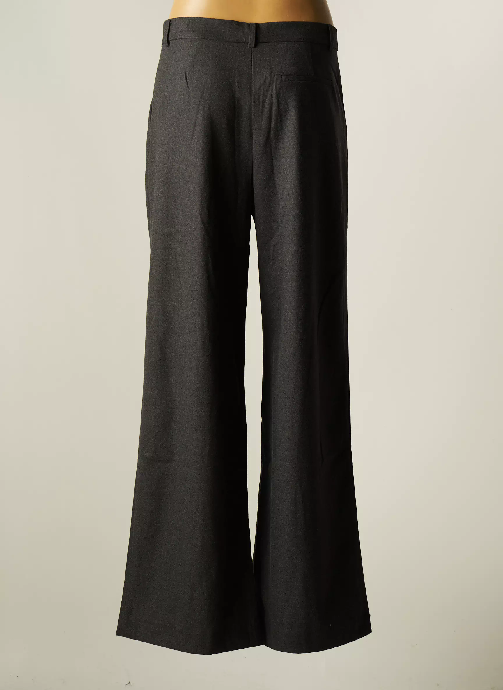 La Petite Etoile Pantalons Droits Femme couleur gris