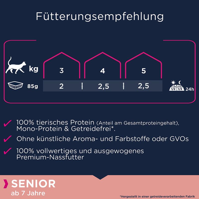Sparpaket Eukanuba Senior Getreidefrei 24 x 85 g