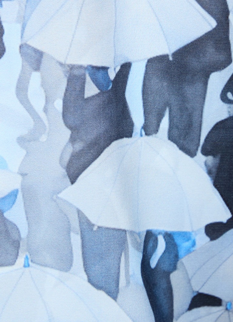 FLÂNEUR pantaloncini a campana dal taglio dritto, stampati e con coulisse