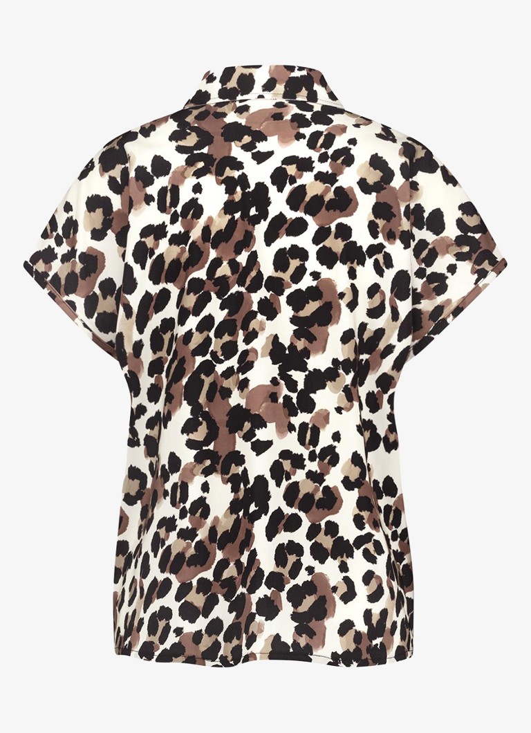 Blúzka Studio Anneloes Barb s leopardím vzorom