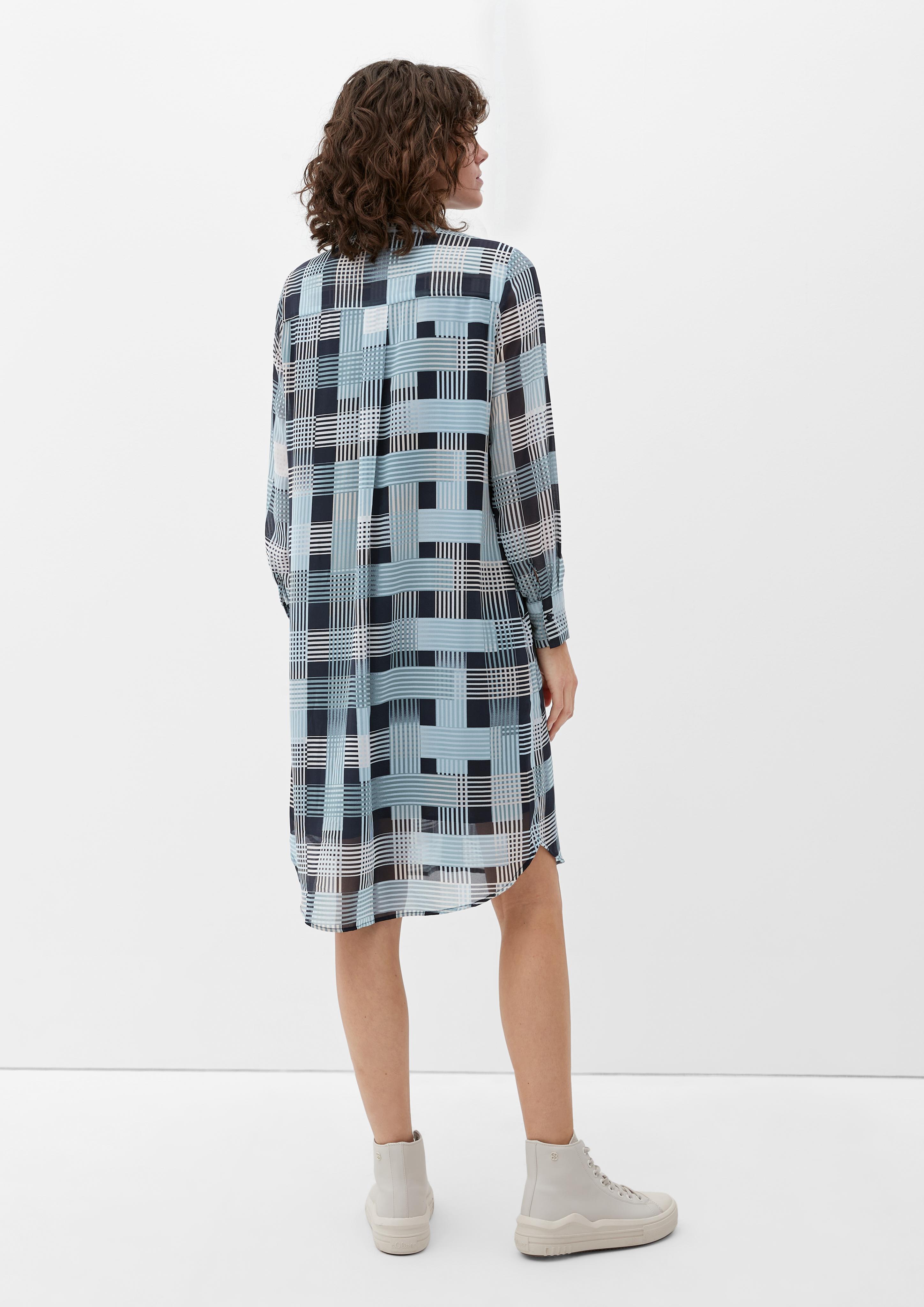 Kariertes Blusenkleid  2129964-59A1