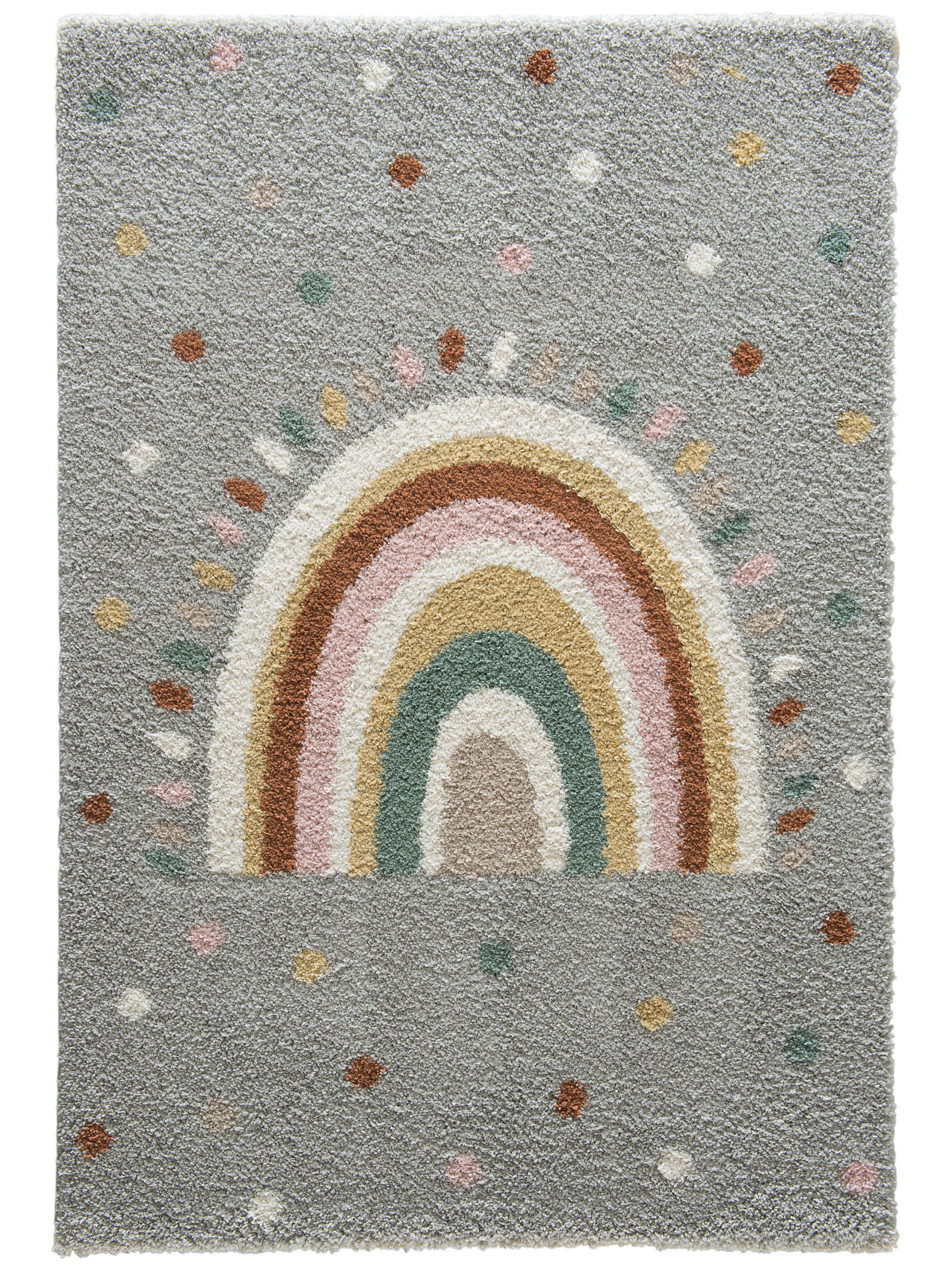 Colori Kinder-Teppich, Grau