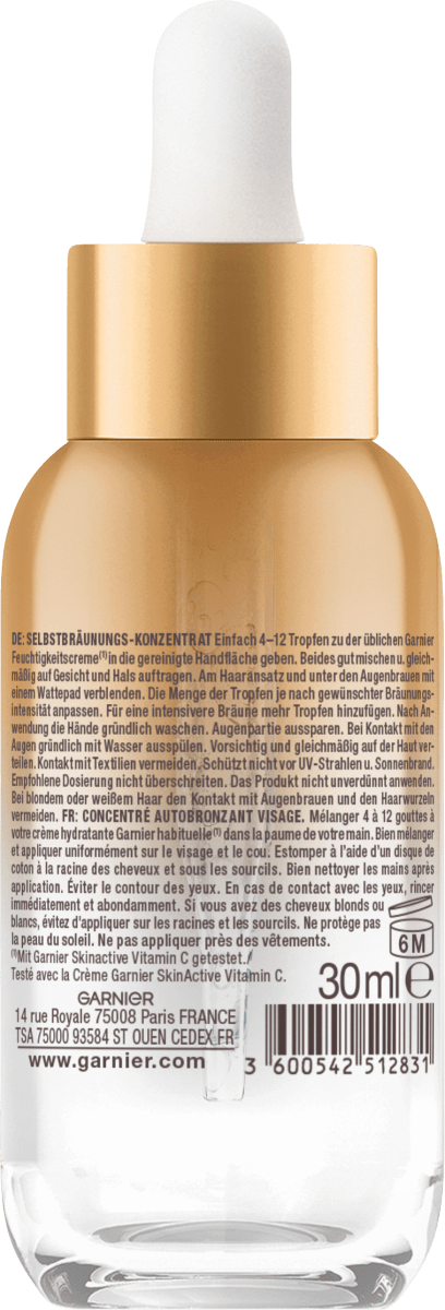 Selbstbräuner Konzentrat Gesicht Natural Bronzer, 30 ml