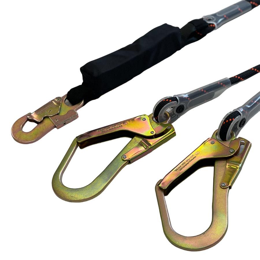 Șnur dublu ELLERsafe ELSF-FAR-Y - cârlig cu arc și 2x MGO