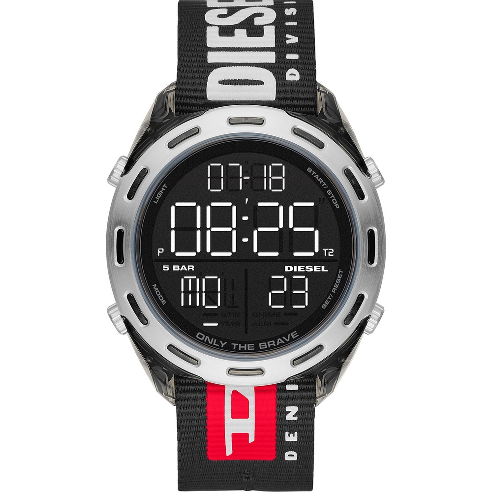 Diesel Montre pour hommes Perlon/nylon Montre
