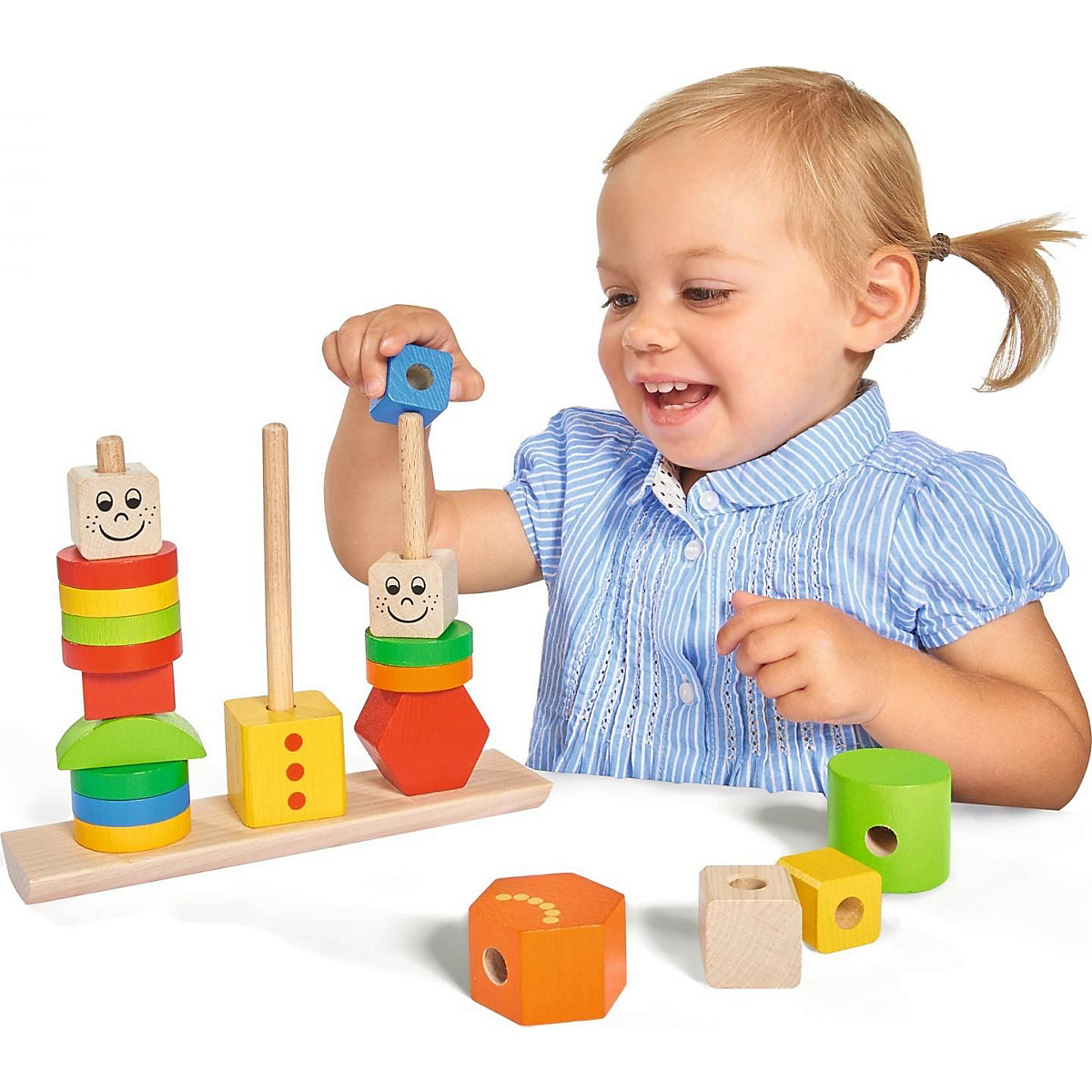 Figuren-Steckpuzzle, 20-tlg.