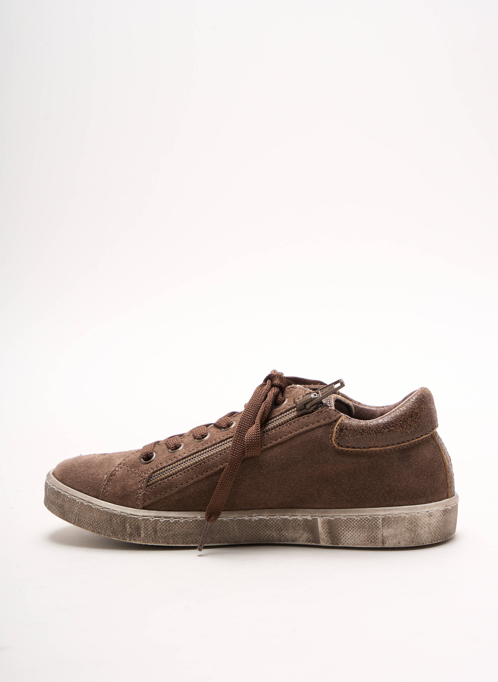Reqins Baskets Fille couleur marron