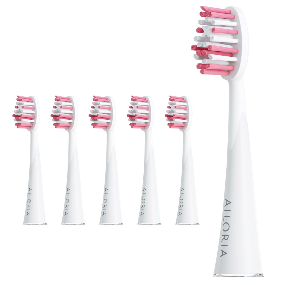 ailoria personal care SHINE BRIGHT Têtes de brosse Extra Clean - lot de 6