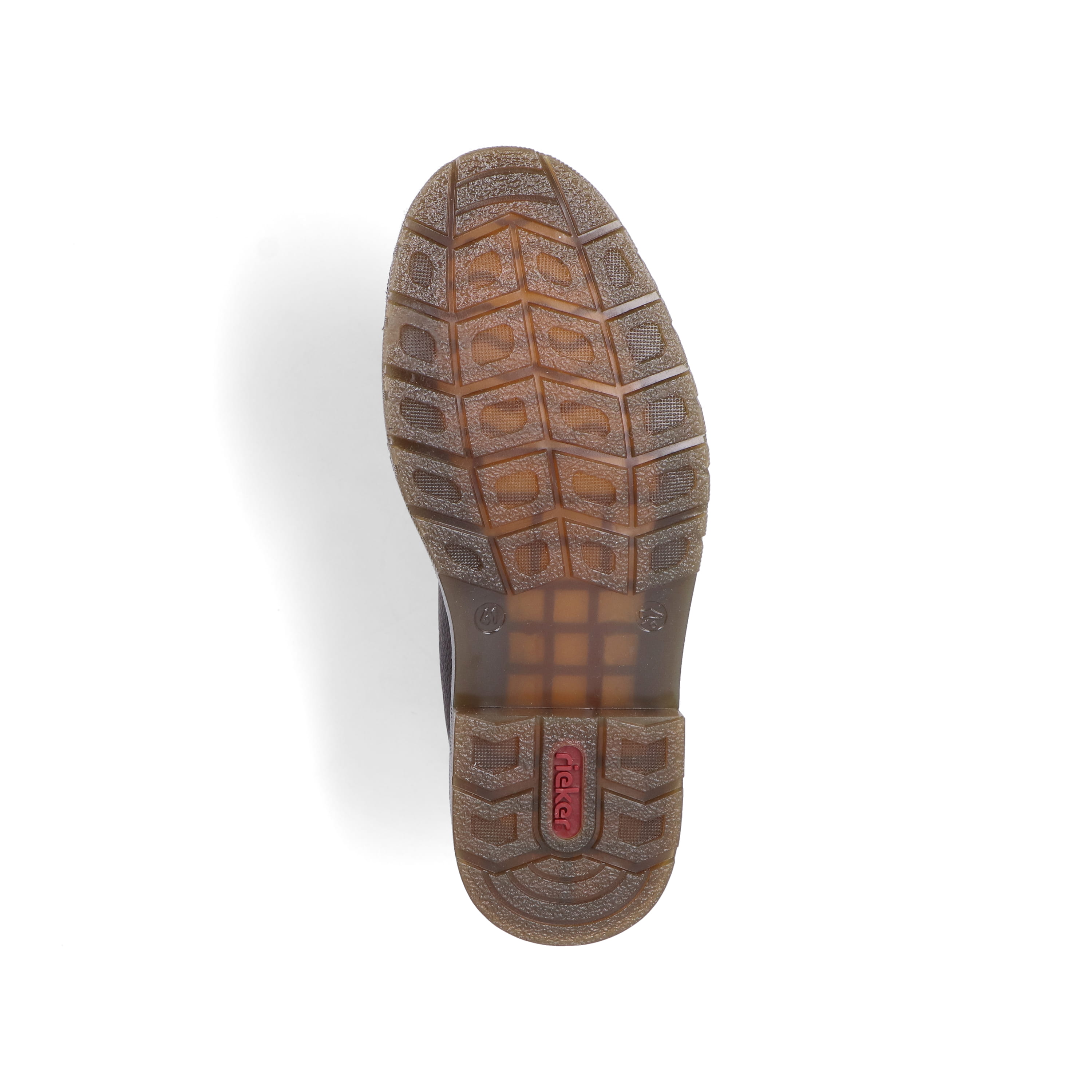 Rieker Herren Schnürstiefel dunkelbraun