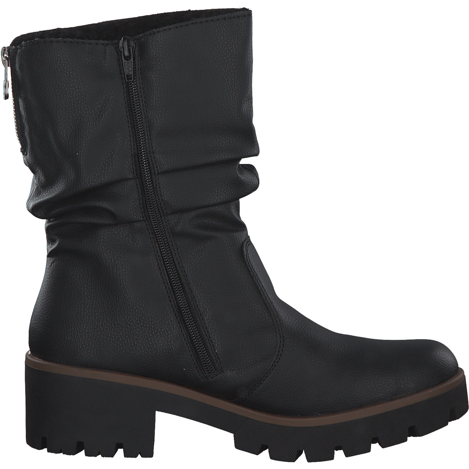 Rieker 79260, Winterstiefeletten, Damen, schwarz/schwarz