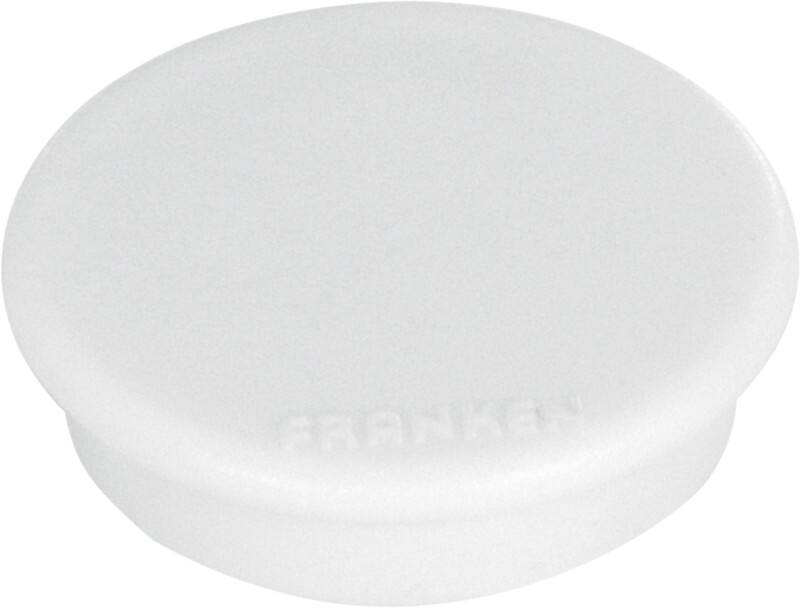 Franken Magnete Weiß 2.5 kg Tragfähigkeit 10 Stück
