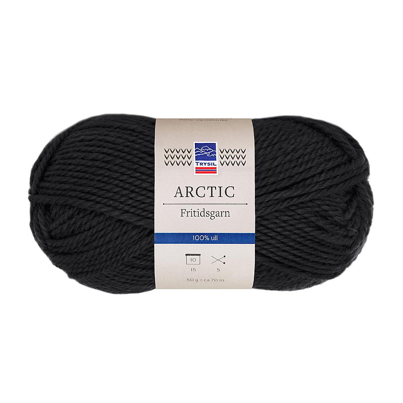 Arctic fritidsgarn sort