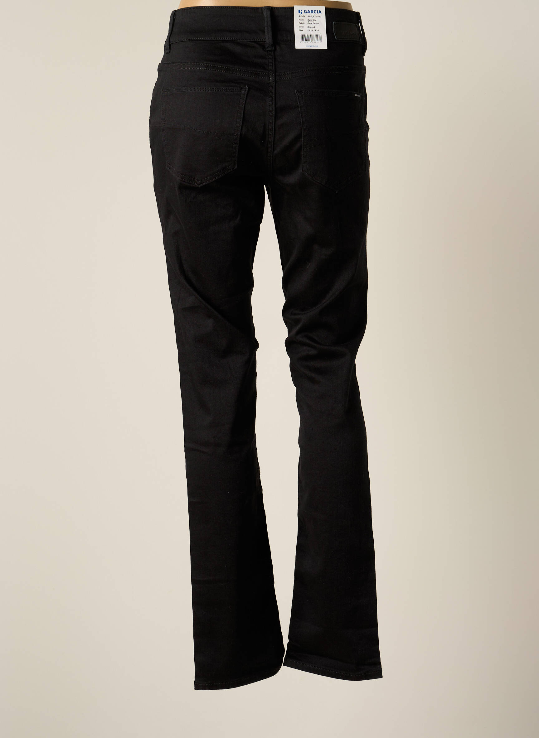 Garcia Jeans Coupe Slim Femme couleur noir