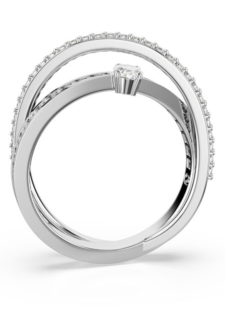 Inel Swarovski Hyperbola cu cristal 60