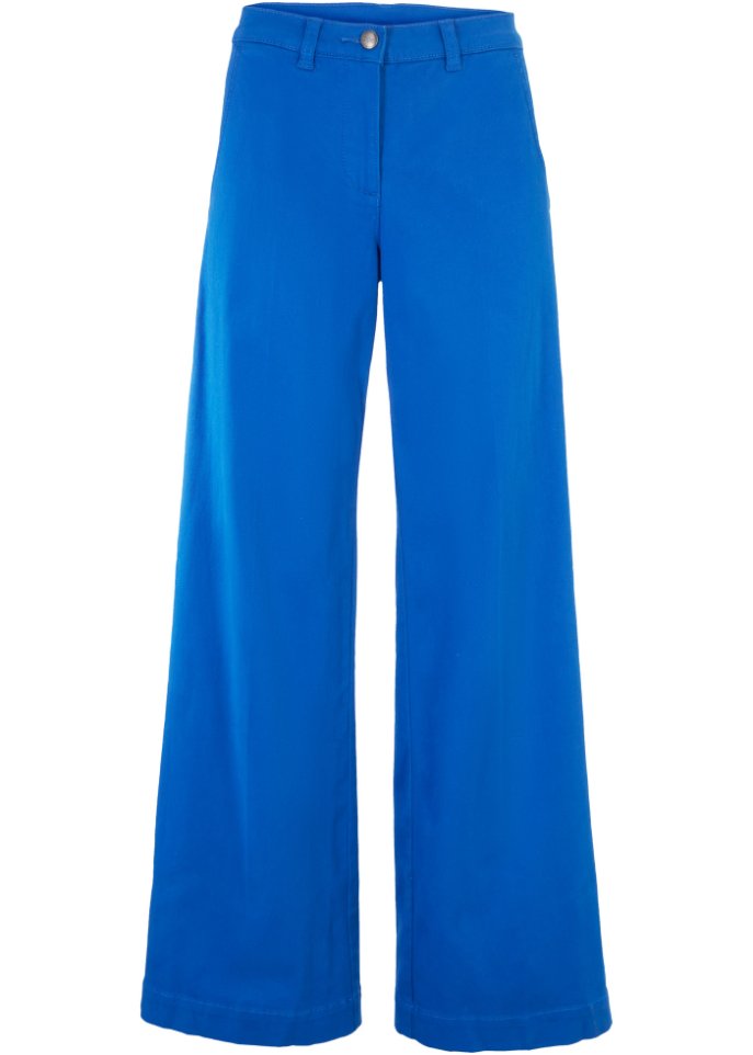 Weite Twillhose aus Bio-Baumwolle