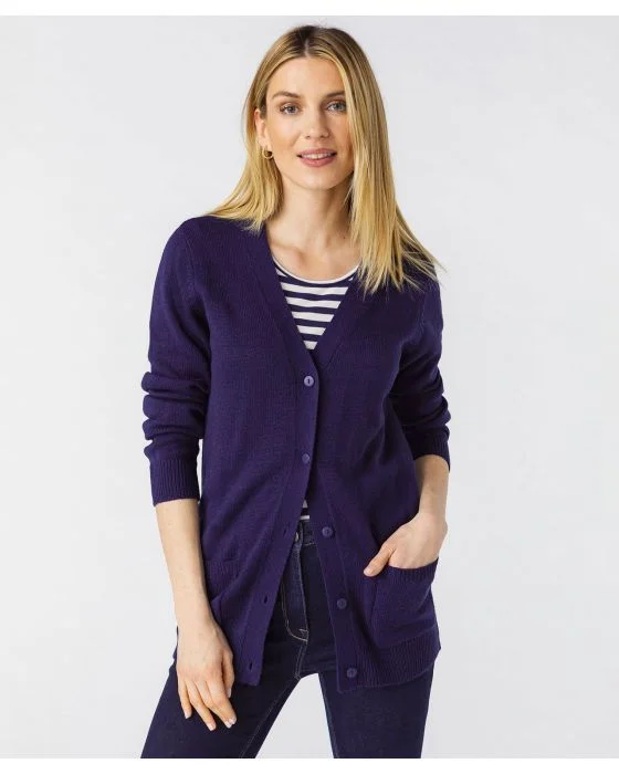 Gilet classique maille jersey