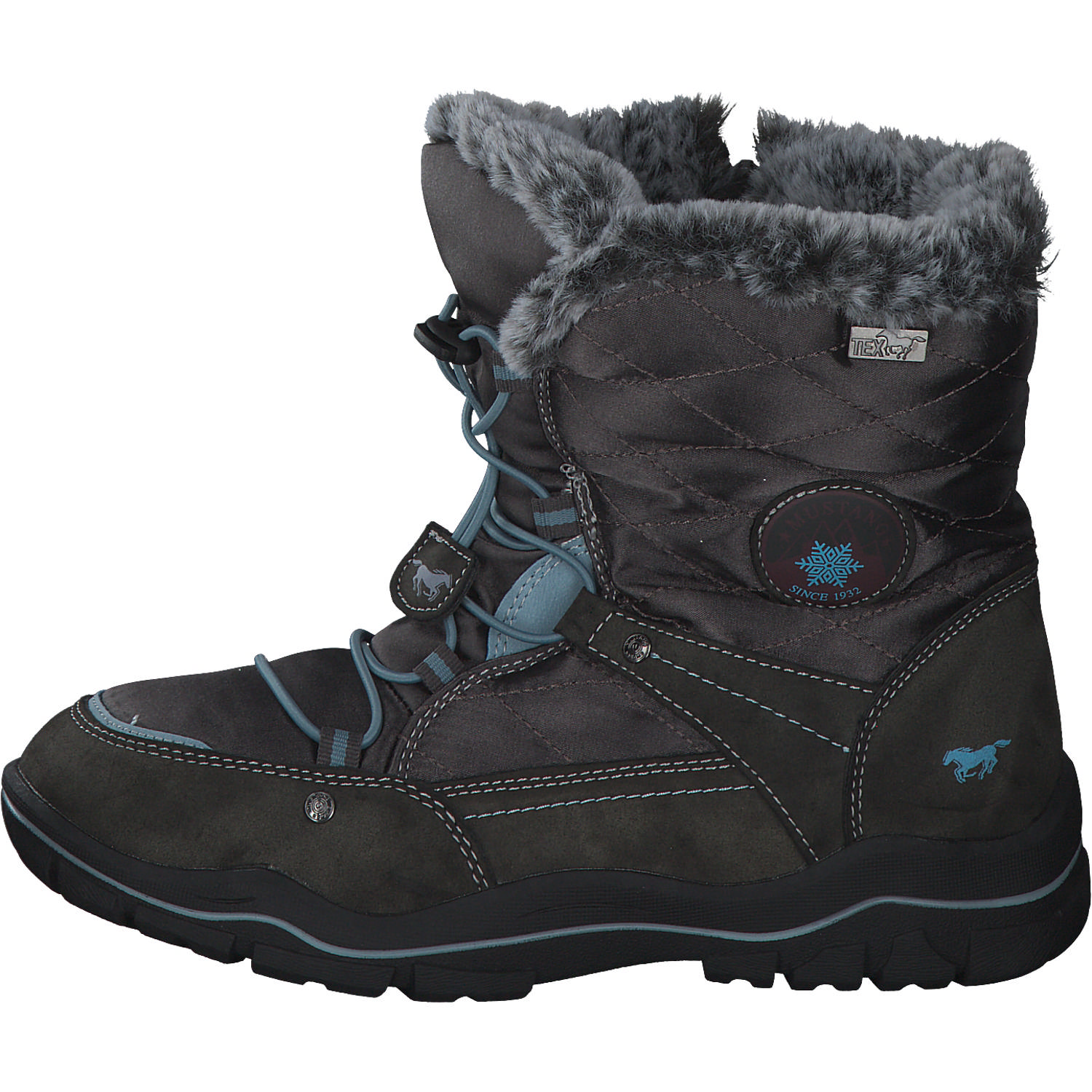 Mustang 5061602, Winterstiefel, Kinder, dunkelgrau