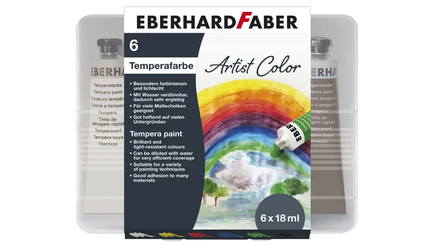 EBERHARD FABER  Color Tempera Tuben 18 ml