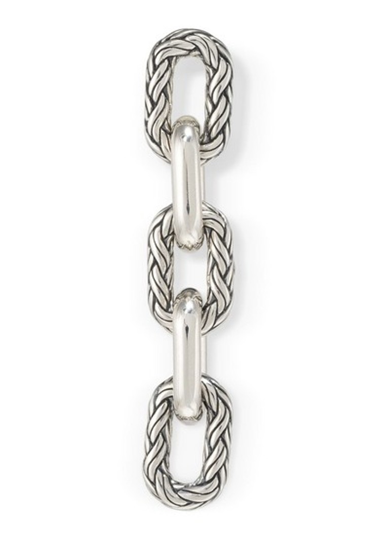 Buddha to Buddha Katja Link single silver stud earring