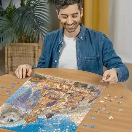 Puzzle 1000 Teile - Disney Castles: Rapunzel