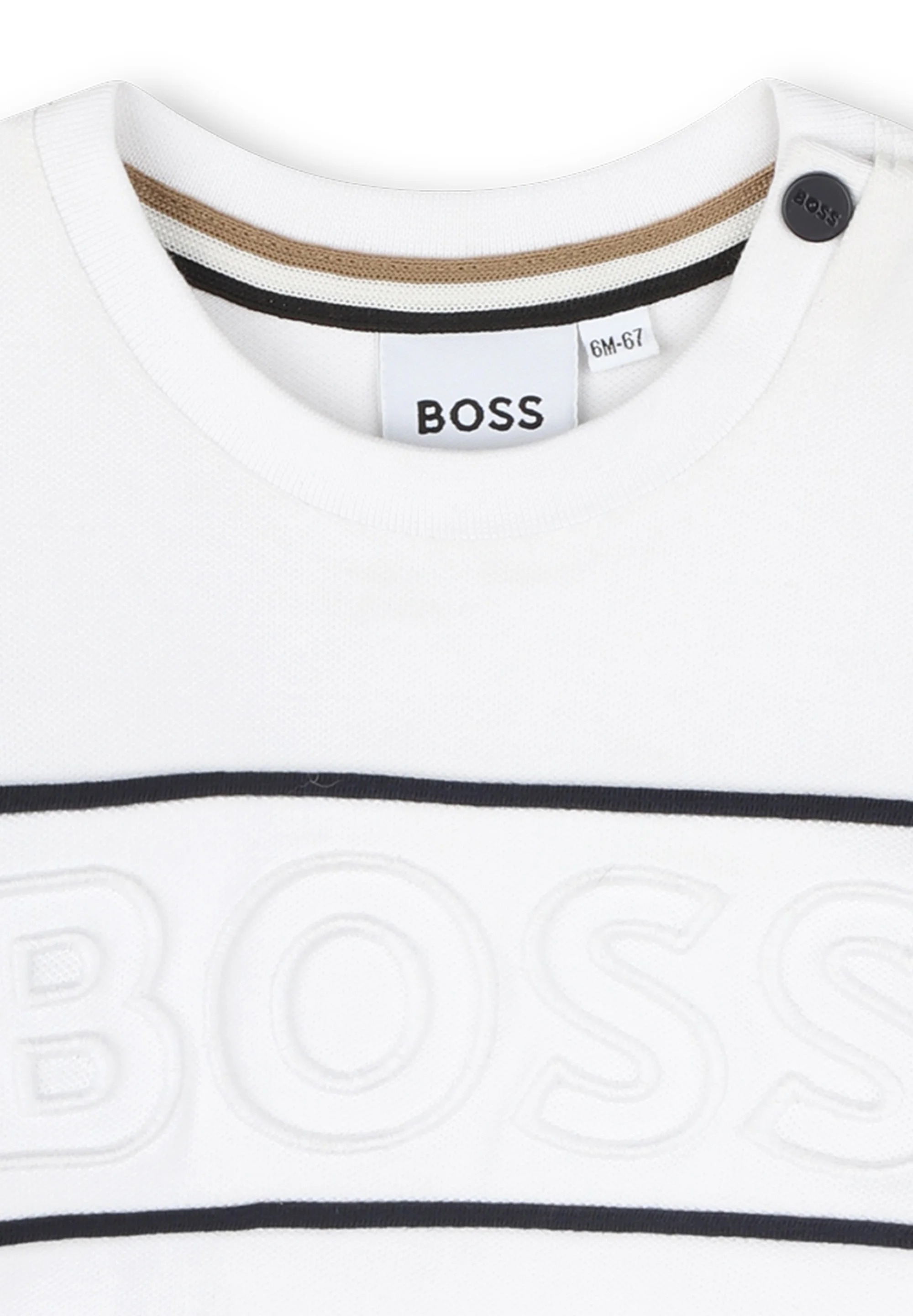 BOSS Kidswear MANCHES COURTES - Camiseta con estampado