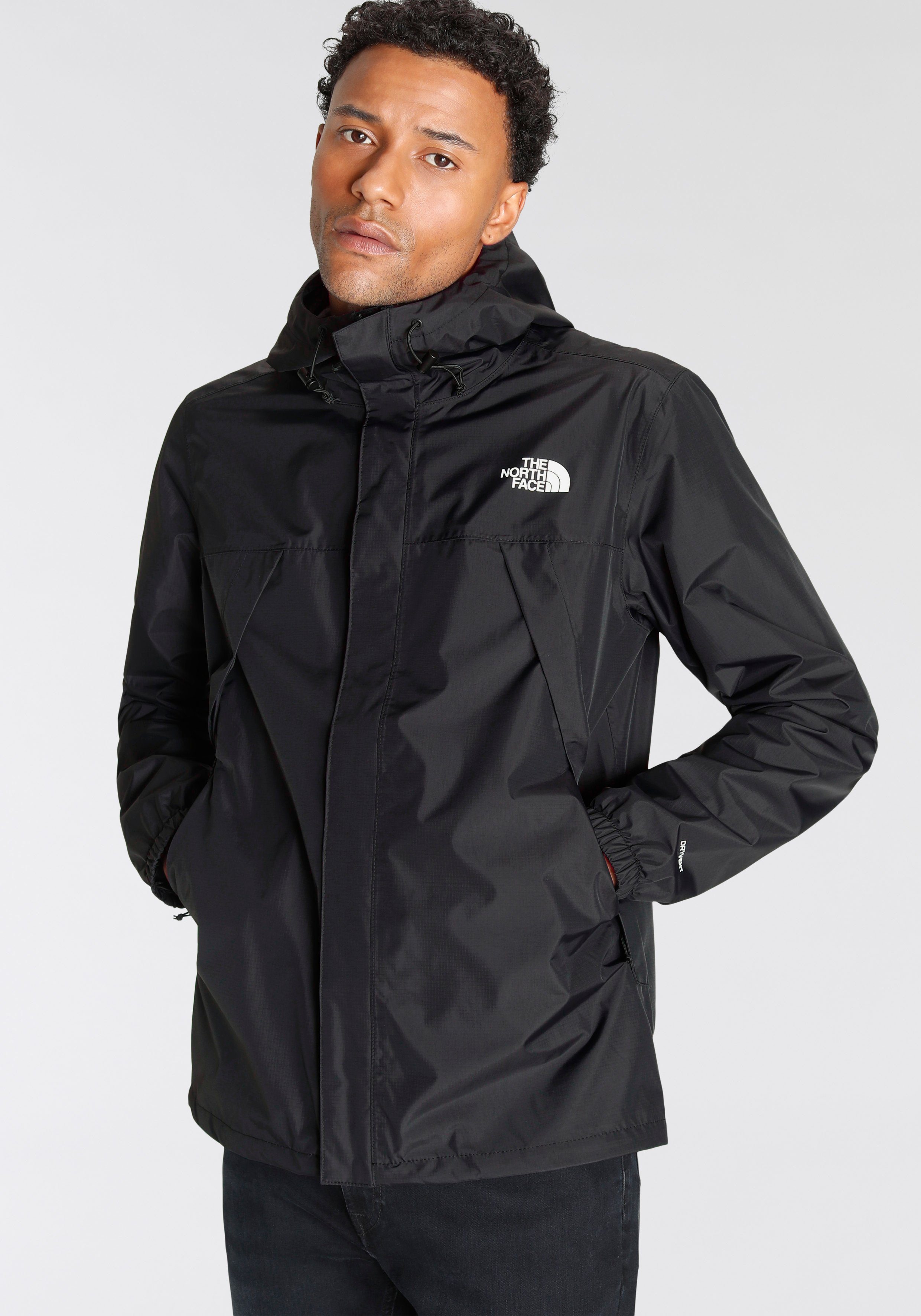 The North Face Funktionsjacke M ANTORA JACKET (1-St) winddicht, wasserdicht & atmungsaktiv
