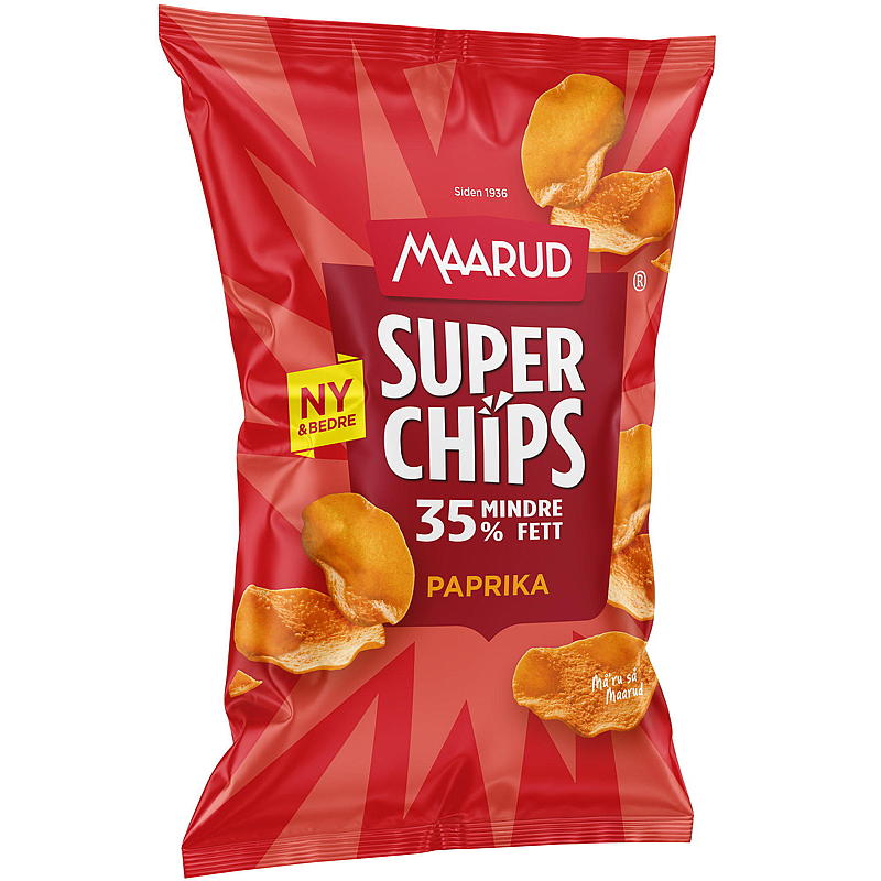 Maarud Superchips 130 g Paprika Maarud