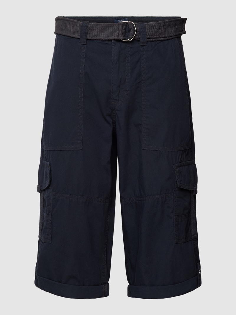 Cargoshorts inklusive Gürtel in marineblau