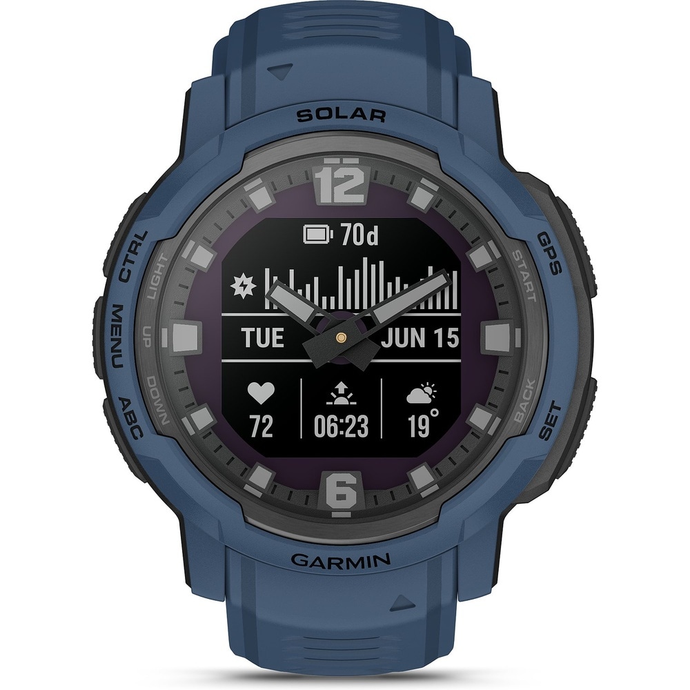 Garmin Montre intelligente Matière synthétique, Acier inoxydable Montre
