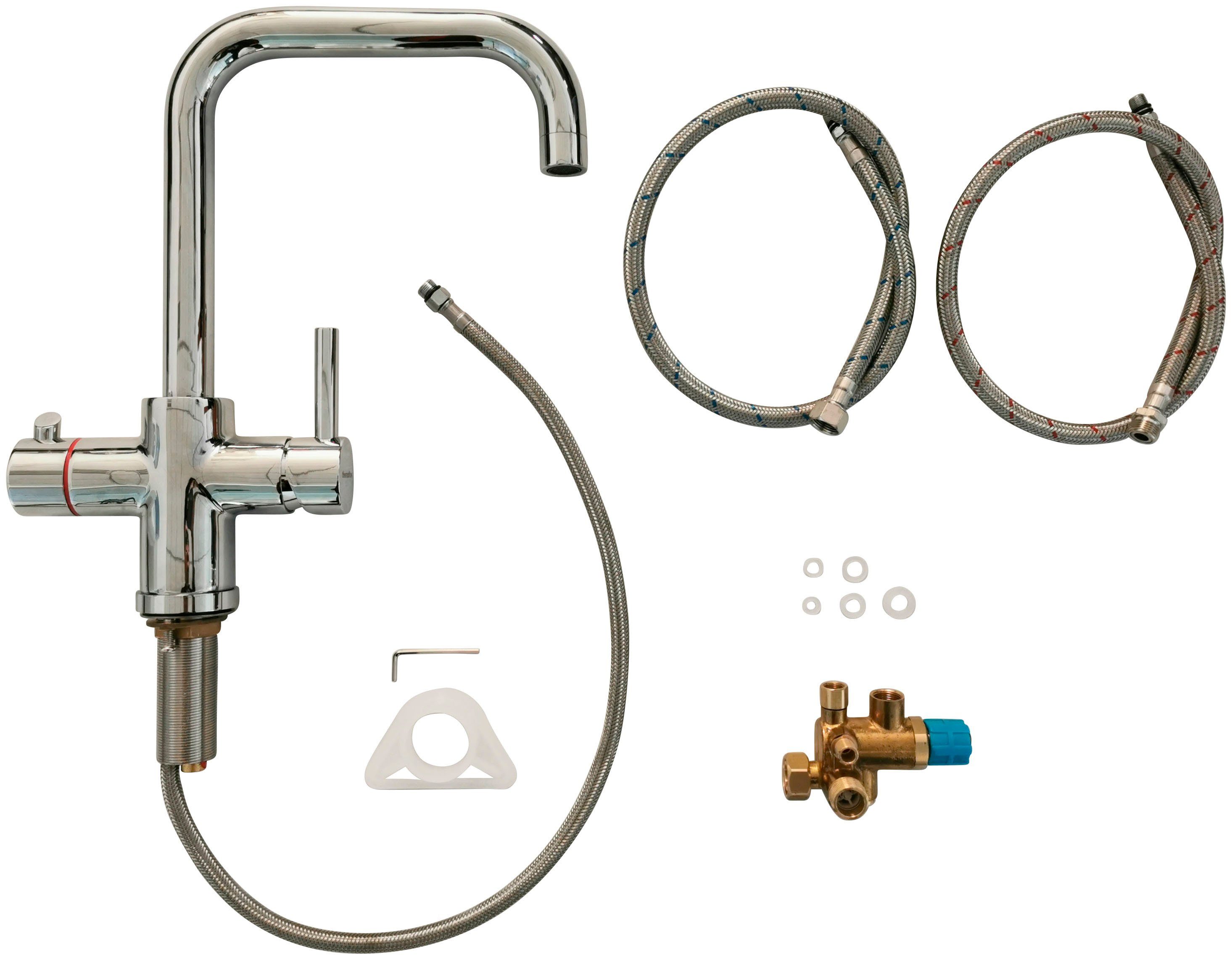 Thermoflow Kochendwassergerät 100 E, 15 °C, max 100 °C, 5 l Wasserspeicher