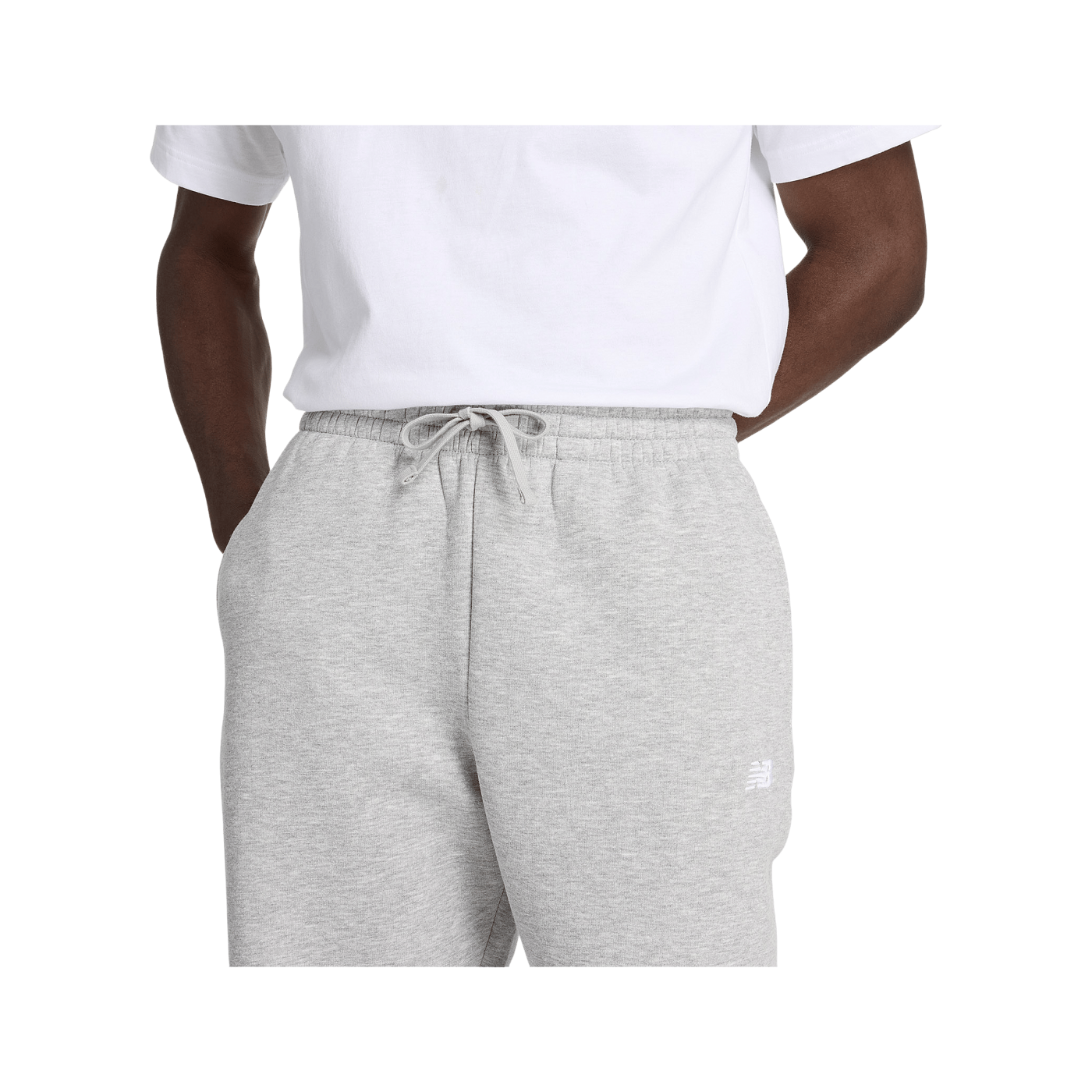 New Balance Sport Essentials Fleece Jogginghose Grau FAG