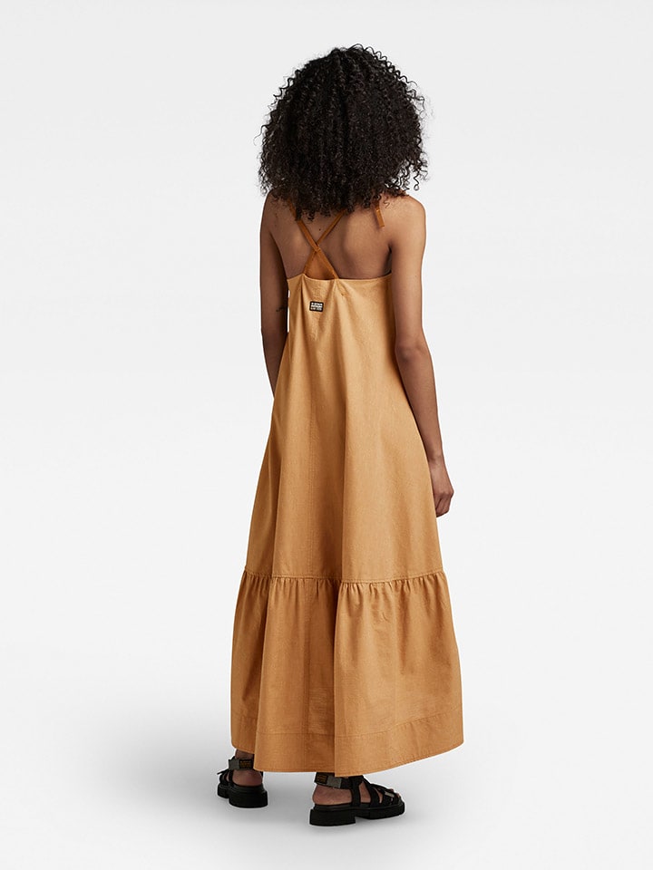 G-Star Kleid in Beige günstig kaufen